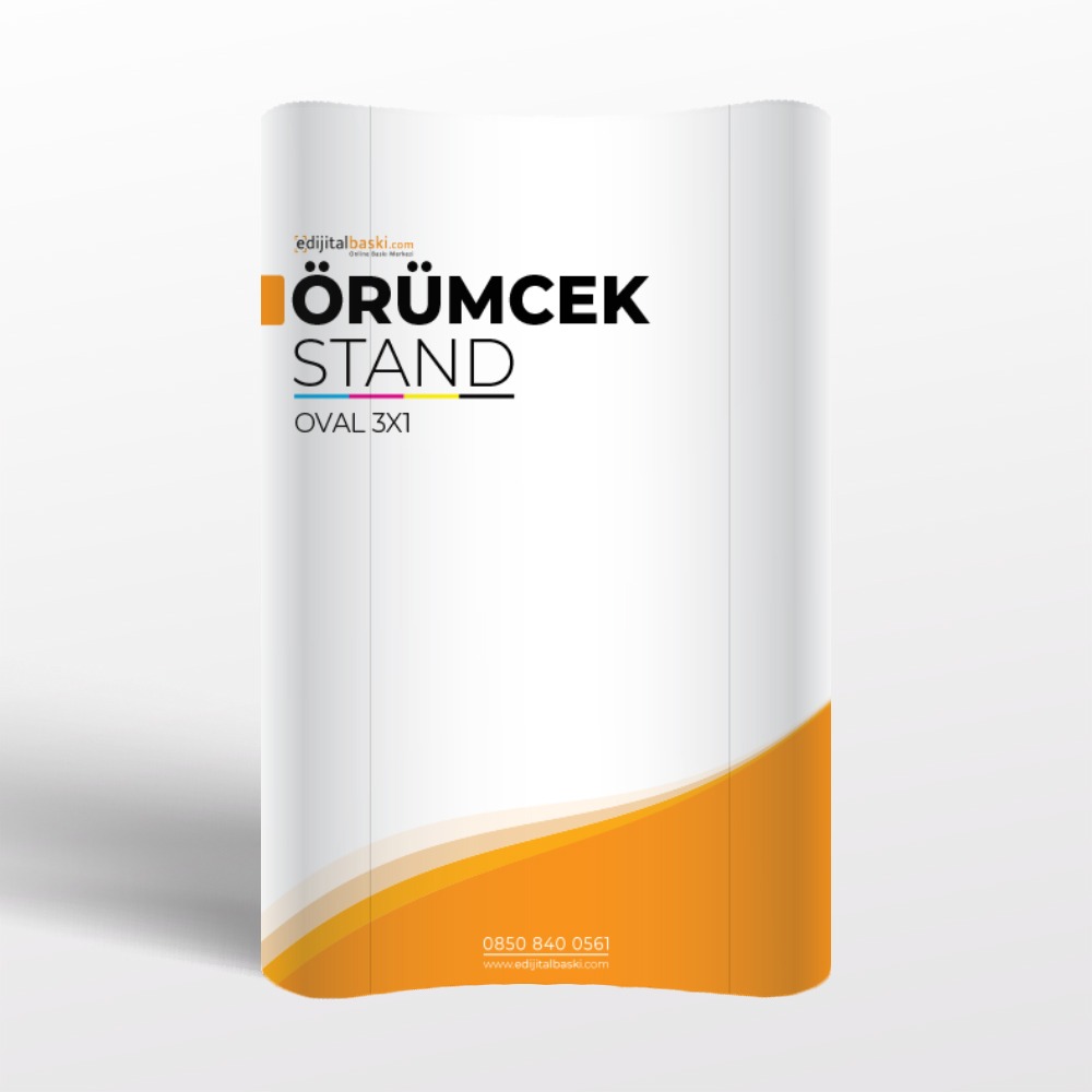 3x1 Oval Örümcek Stand 