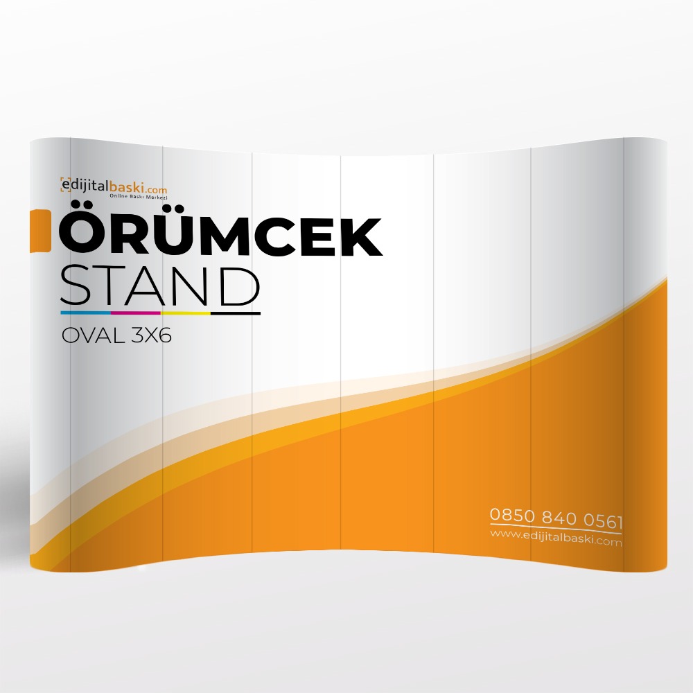 3x6 Oval Örümcek Stand