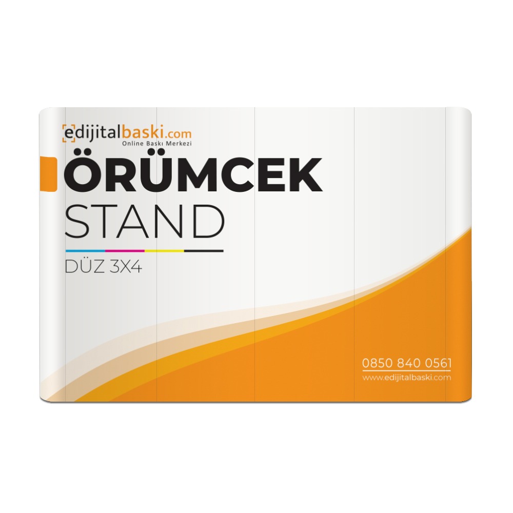 3x4 Düz Örümcek Stand